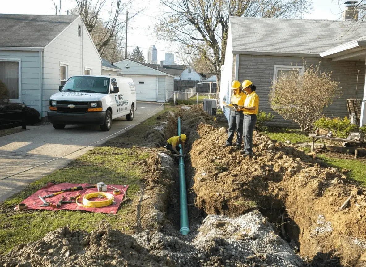residential sewer line repair and replacement in Birmingham Al